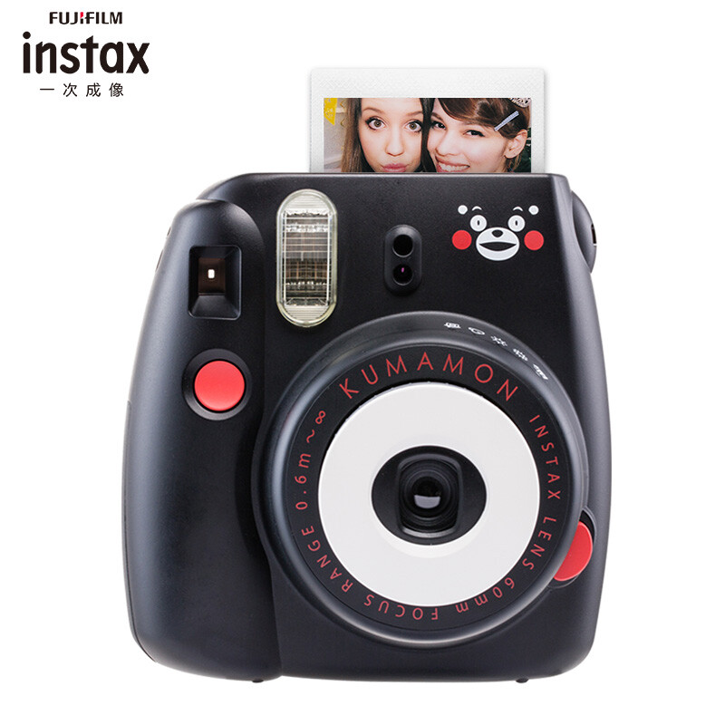 富士一次成像相机(instax)mini8 相机 熊本熊 黑色