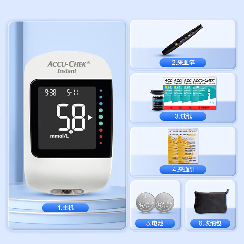 罗氏逸智血糖仪图片