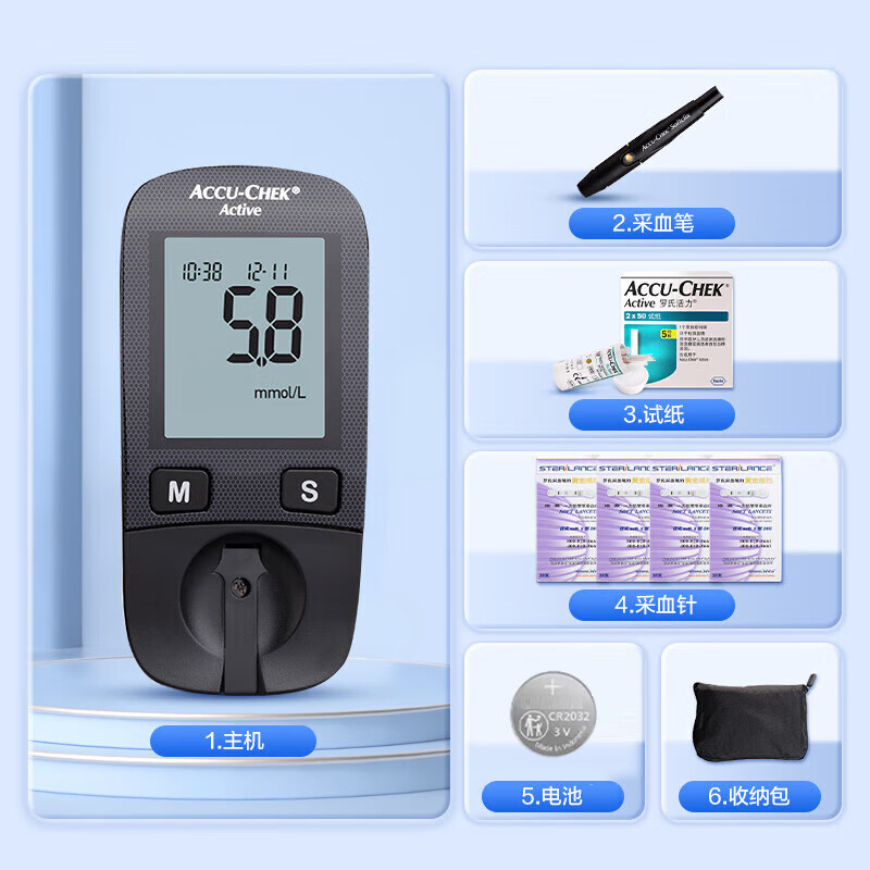 罗氏全活力型(25片试纸)