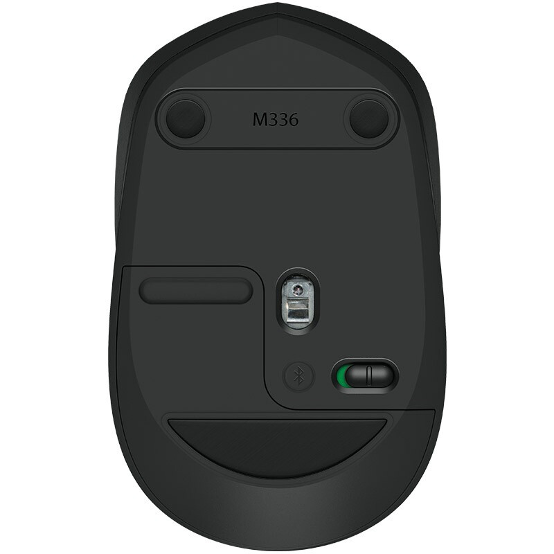 罗技(logitech)蓝牙鼠标m336 黑色