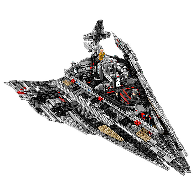乐高(lego)星球大战系列 歼星舰75190 积木玩具 9-14岁