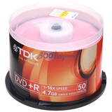 TDK DVD+R 16�� 4.7G ����ϵ�� ���� Ͱװ50Ƭ ��¼��