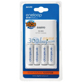 �������գ�eneloop�� NC-MQN04C20A-S ������׼�������װ����4��5��1900mAh�����ճ���أ�