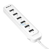 �˿�����ECOLA��USB-HUB07WT Smart�ǻ���7��USB������ ������