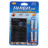 ���ܣ�RUIEN�� RM4-803-800mAh���Ľ�800����7�ŵ�س����װ��