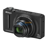 �῵��NIKON�� Coolpix S9200 �������  ��ɫ��1602������ 3���� 18����� 25mm��� ISO3200 3D��Ӱ��