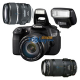 ���ܣ�Canon�� EOS 60D �����׻���EF-S 17-85mm IS USM+EF 70-300mm IS USM+270EX II+2������4G��+��ͷ����