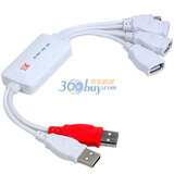 �����SSK��SHU010 4�ڰ�צ�㼯����HUB ��ɫ