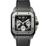 �����ǣ�Cartier��SANTOS 100̼�Ʋ�����������п�W2020005