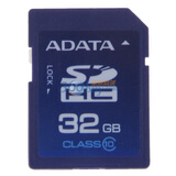 ���գ�ADATA��32GB SDHC���ٴ洢����Class 10��