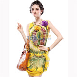 ��ϫ Maxchic 2012�´���Ůװ�¿�������ϵ�����������˿����ȹȹ�� C00614S12C ��ɫ S