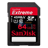 SanDisk�����ϣ�64GB Extreme ������SDXC�洢����class10��45MB/S
