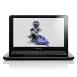 ���루Lenovo��S206 11.6Ӣ��ʼǱ����� ��˫��C-50 2G 320G ����ͷ ���ߣ���ʯ�� 