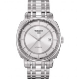 全球联保天梭TISSOT 爵士机械钢带男表T059.