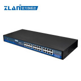 ZLAN 工业级机架式16路串口服务器16口RS232/485/422转以太网上海卓岚5G00A ZLAN5G00A无配件