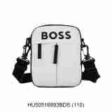 BOSS HUGO BOSS单肩包 男士经典字母logo单肩包（雨果-博斯字母logo单肩包） (110) F