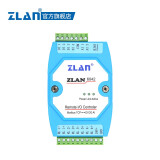 ZLAN 网络远程IO控制4路DIDO开关量输入输出模块2路模拟量转以太网卓岚6042 ZLAN6042（2AI4-20MA）4DI DO