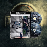 正版 侏罗纪世界 4K UHD（蓝光碟 BD66+BD50 ）科幻冒险电影光盘 7.1声道