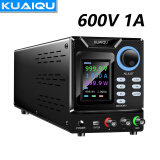 KUAIQU稳压电源高压可调直流电源200V400V600V1000V1A可编程直流电压表 600V/1A 四组存储/程控USB+232