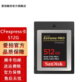 佳能（CANON）相机/微单/摄像机存储卡CFexpress B型存储卡 512G CFexpress Type-B存储卡 官方标配