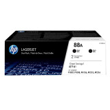 惠普（HP)LaserJet CC388AD硒鼓 88A双支(适用 1108;1106;M1213;1216;1136;M202;M226;M126;M128系列三年保