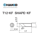 日本白光（HAKKO）FX951 专用焊嘴 T12系列焊嘴 刀型 T12-KF（消耗品类不涉及维保）