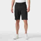 HELLY HANSEN, HH男裤子Cargo新款经典微标轻便透气速干户外休闲通勤五分男工装裤 黑色990 BLACK 36