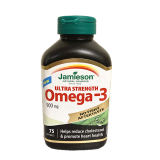 加拿大Jamieson健美生深海鱼油omega-3欧米茄 900mg 90%纯度 无腥味75粒