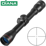 DIANA 戴安娜4x32 高清抗震瞄准镜 十字瞄准器 寻鸟镜玻璃分化版瞄准镜 20夹具