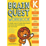 Brain Quest Workbook Kindergarten 大脑任务练习册幼儿园版英文