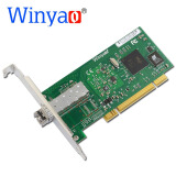 Winyao WY545DF PCI台式机千兆光纤网卡 82545 无盘 8490mf WY545DF-SX