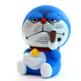 甜蜜城堡 动漫模型玩具 蓝胖子机器猫叮当猫公仔玩偶储蓄罐 高品质版精美盒装 烟斗版