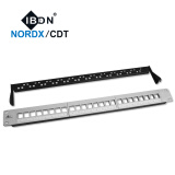 IBDN NORDX/CDTIBDN24口配线架（空）1U机柜配线架理线器 24口非屏蔽配线架