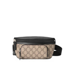 gucci 古驰男士拼接斜挎包 450946 khnyx 9772 卡其色图片