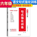 2023新版小学六年级句式强化训练大全小学语文专项组词造句照样子写句子强化训练六年级句式大全天天练句式强化训练大全红逗号