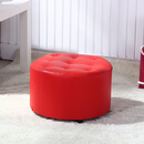 儿童椅子卡通皮蹲凳 实木宝宝凳子客厅小凳子 创意动物表情凳子 熊大