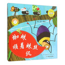 蜘蛛顺着蛛丝爬-幼儿园区角绘本书-中班10