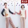 【<em>梦米诺情侣睡衣</em>春季女纯棉套装家居服长袖长