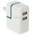 ���֣�U.love��UAD07 ˫USB-iPad��Դ������  ������iphone/iPod/MP3/ipad2/�ֻ����豸�๦�ܳ���� ��ɫ