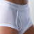 Calvin Klein CK卡尔文·克莱恩 男款纯棉三角短裤三件装 白色 30 U1000 100