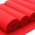 赫思迪格 一次性地毯 展会婚庆迎宾垫 过道商用地垫 2mm厚*2.0m宽*10m*红色 JG-1630