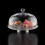 B.ROB德国进口水晶玻璃盘欧式透明带盖罩甜点心蛋糕水果托盘 蛋糕盘