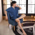 莫代尔汗蒸服女款韩版可爱仿麻高档情侣装桑拿服和服大码加肥汉蒸浴服 款蓝色 士中码(130160斤)