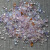 月光水母鱼缸造景水晶玻璃砂水晶石头底砂鱼缸水族箱造景装饰 水晶蓝(5-10mm)