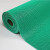 防滑垫镂空地垫厕所浴室卫生间PVC塑料脚垫4.5mm厚绿1.2米宽1米长 /张