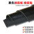 欧杜 黑色橡胶板绝缘胶垫胶皮防滑耐磨减震垫宽1.5m*长6m*厚3mm
