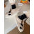 雅芊猫包跟可爱小奶牛棉拖鞋男女冬季室内保暖毛绒绒居家鞋ins 包跟款白色 34-35（内长约21.5cm）