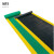 须特（XUTE）1.2*1m绿色黄边 工业警示防滑地垫 车间过道工业带黄色警示边 加厚牛津橡胶PVC 工厂地板垫