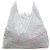 洛港 白色 宽55*高80加厚款150个 大号白色手提塑料袋加厚搬家打包透明手拎袋子特大背心超大方便袋