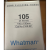 WHATMAN2105-841思拓凡105号擦镜纸超柔吸收型10cm×15cm25张 25片/包(老包装)不含税